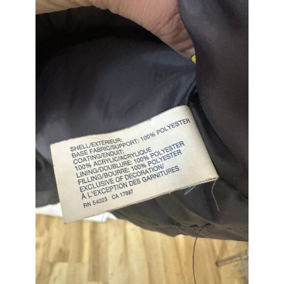 GAP women’s size small brown puffer jacket - Picture 7 of 9